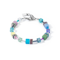 GeoCUBE® Iconic bracelet silver-ice pastels