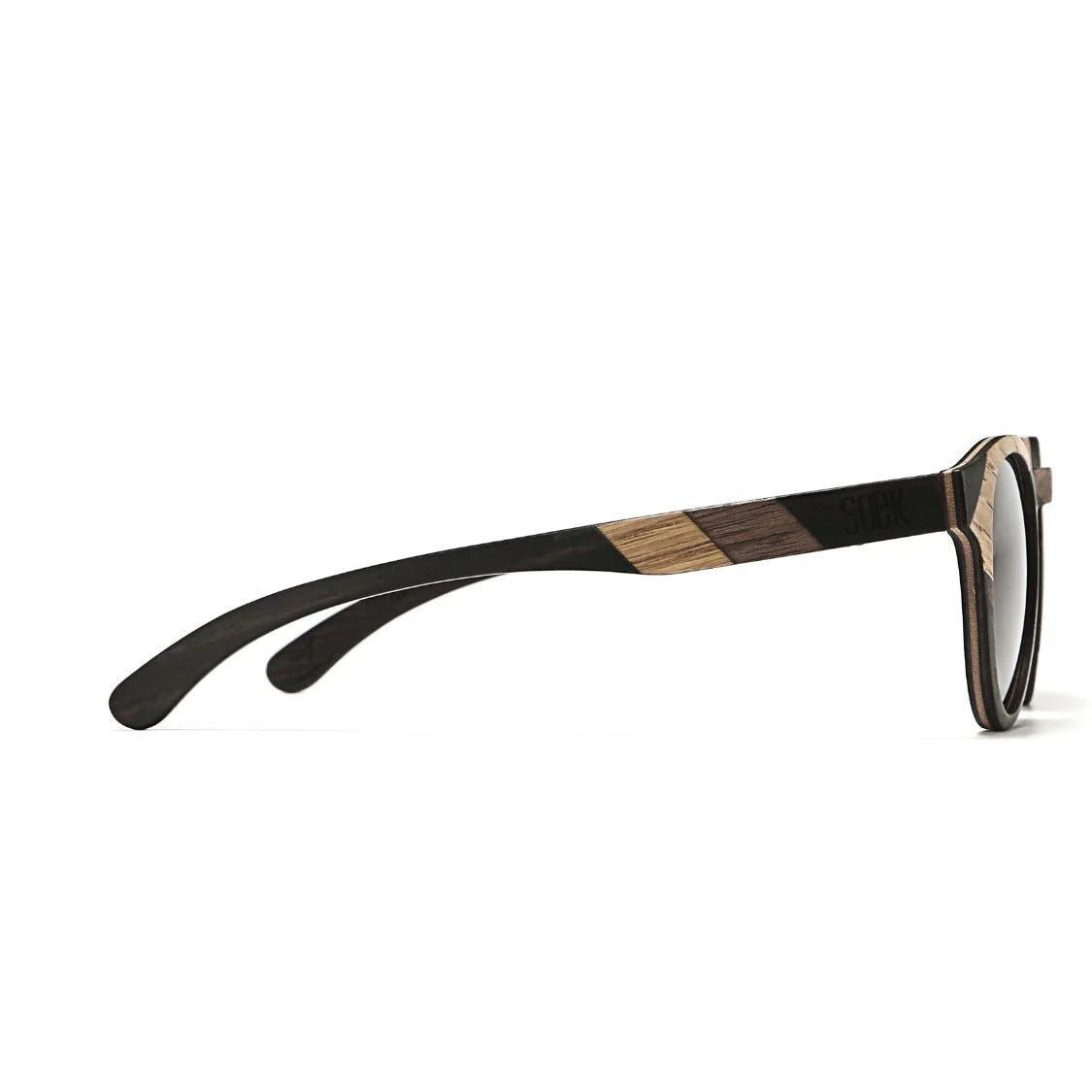 NOMAD SUNGLASSES -Rosewood l Black Polarised Lens