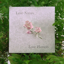Load image into Gallery viewer, Cherry Blossom Pink Flower Brooch

