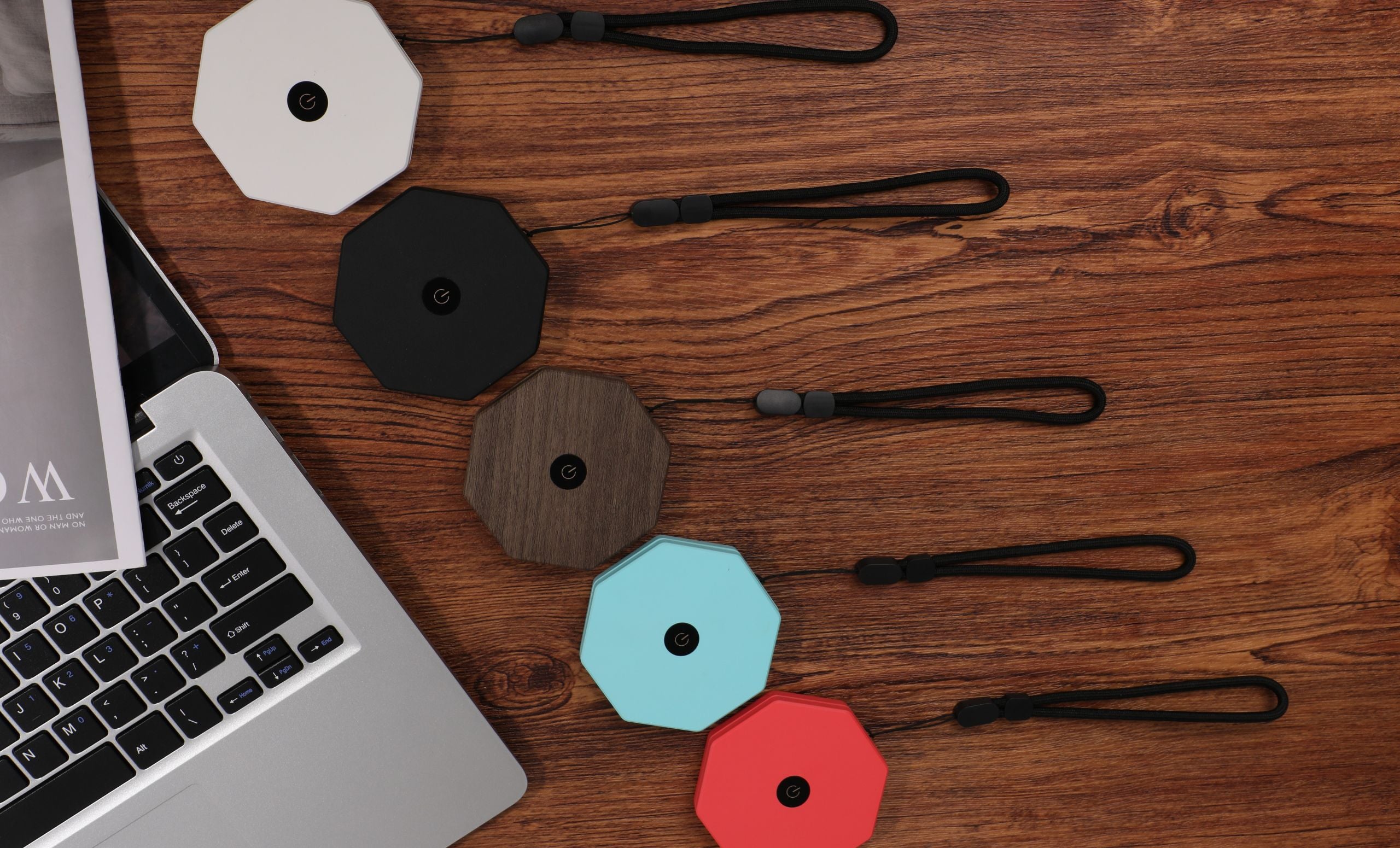 Mini Hexagon Twist Lamp | Portable, Rechargeable &amp; Touch-Dimmable