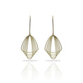 Orbit gold plated earrings RAS Spanish Jewellery – ORA Gallery Sheffield