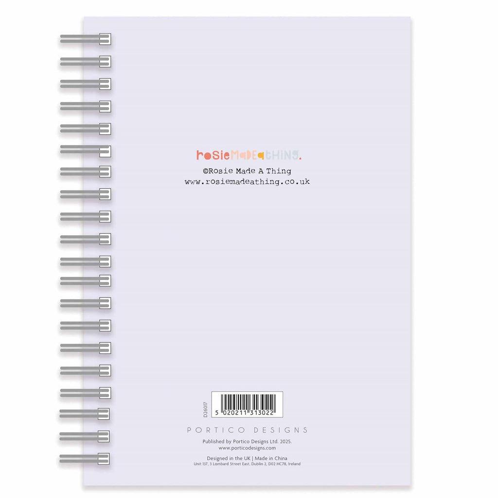 Rosie Made A Thing wire bound A5 Diary 2026