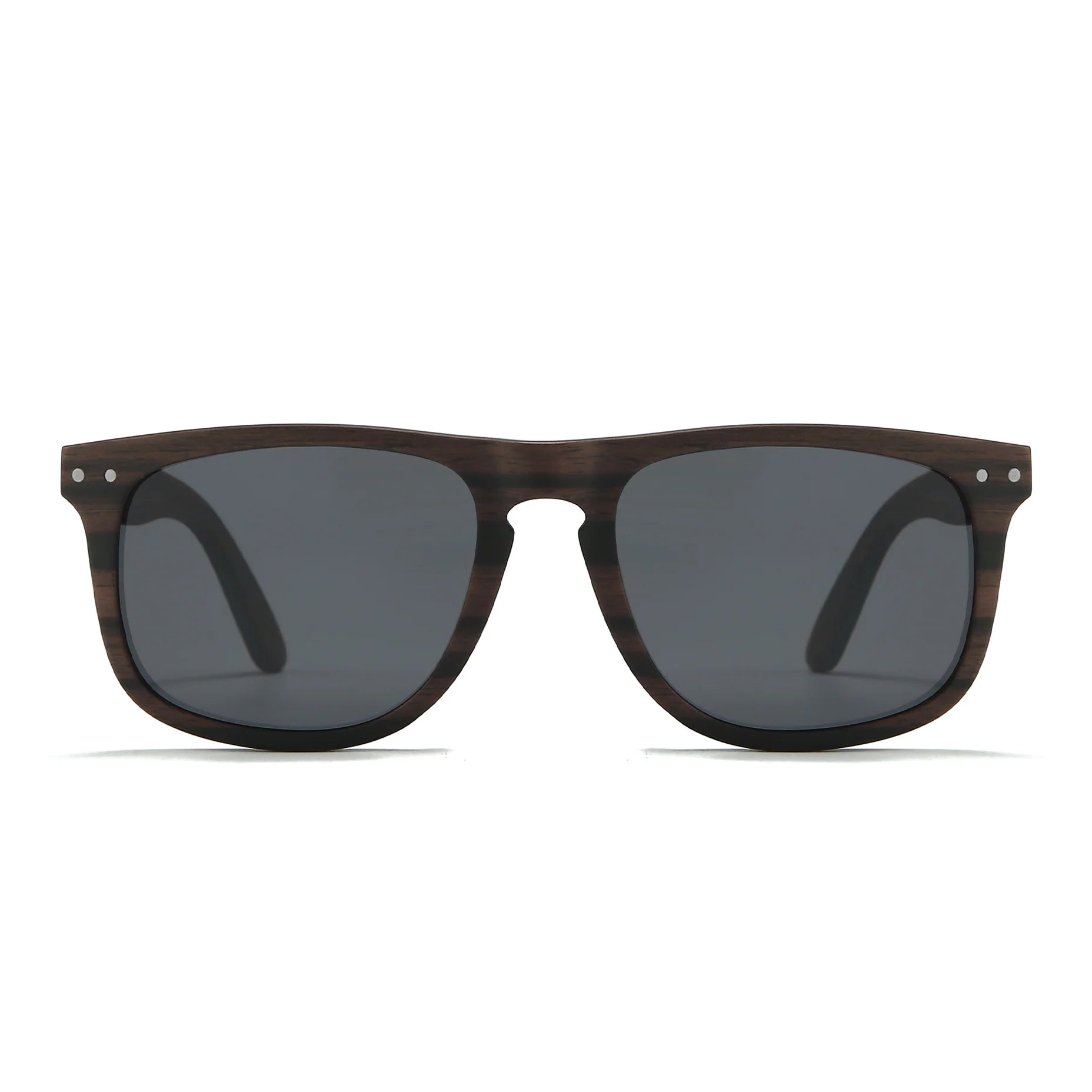 NOMAD SUNGLASSES -Rosewood l Black Polarised Lens