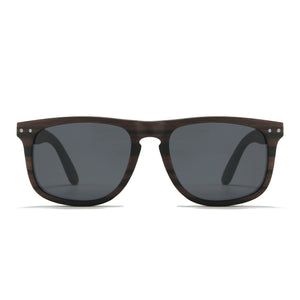 NOMAD SUNGLASSES -Rosewood l Black Polarised Lens