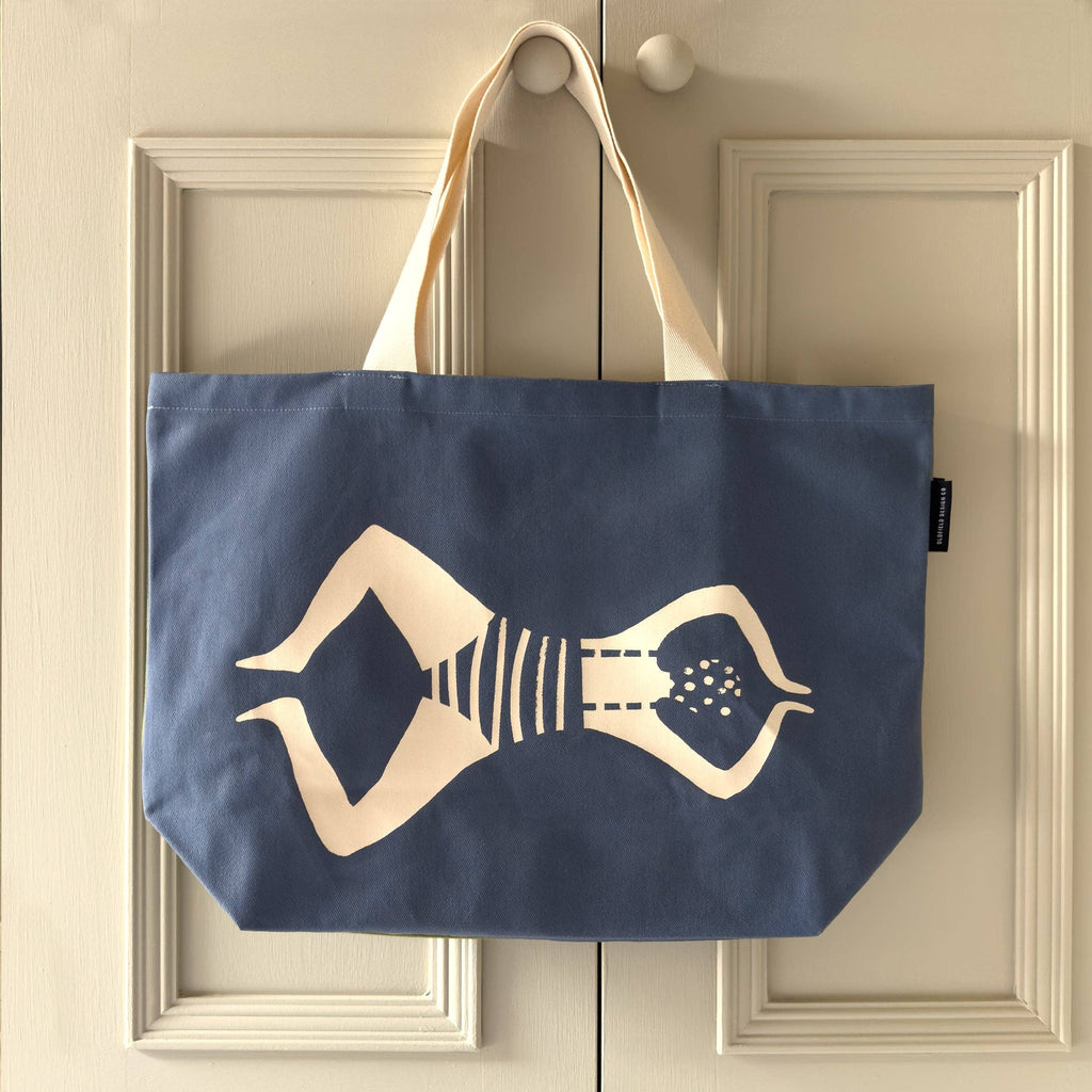 Swimmer - Blue Tote Bag
