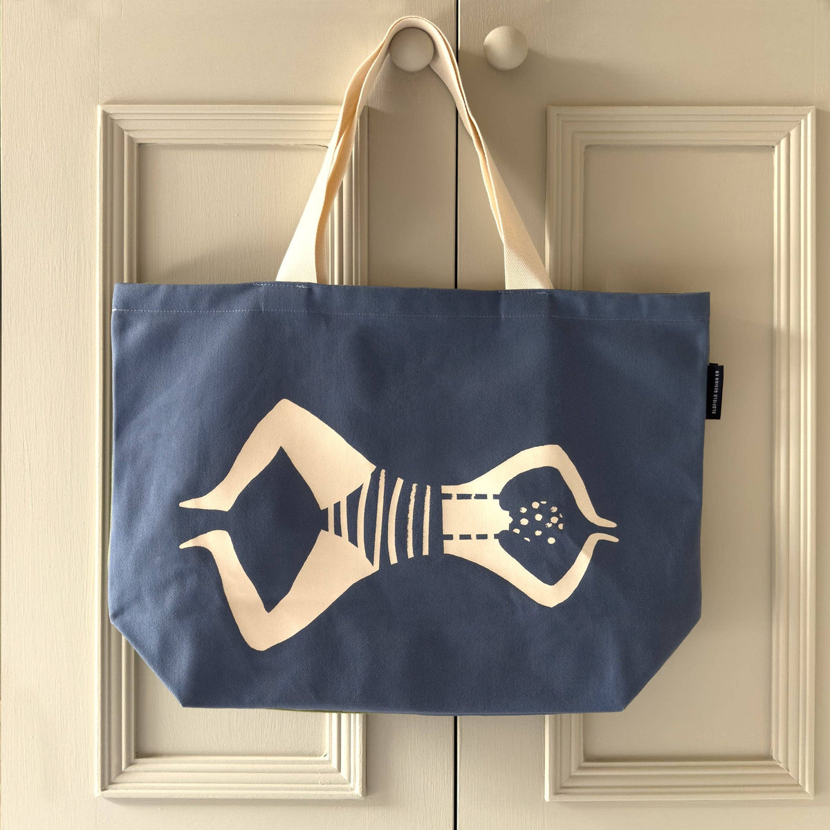 Swimmer - Blue Tote Bag