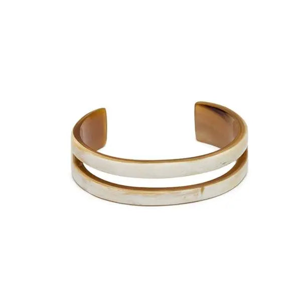 BRANCH Buffalo Horn Cut Out Cuff