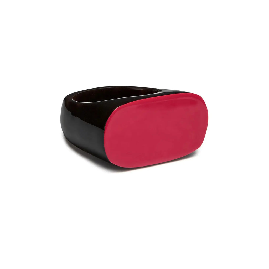 BRANCH Horn Oval Ring