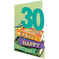 30 Bookstack Lasercut Card single - GC 2483