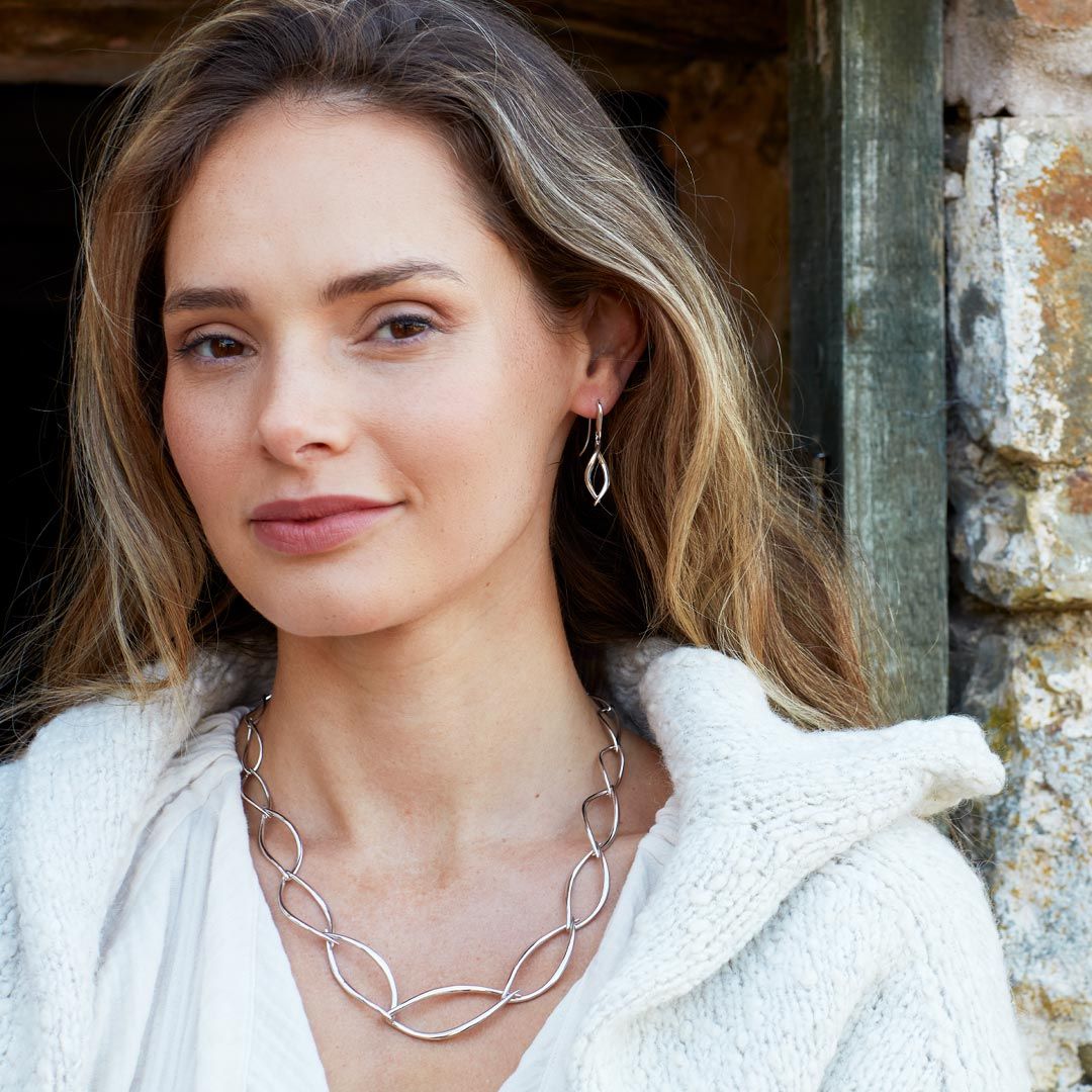 Kit Heath Entwine twine twist Drop Earrings
