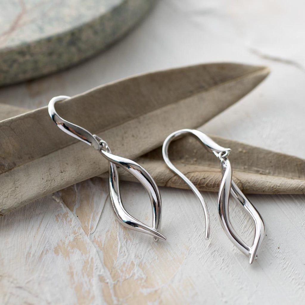 Kit Heath Entwine twine twist Drop Earrings