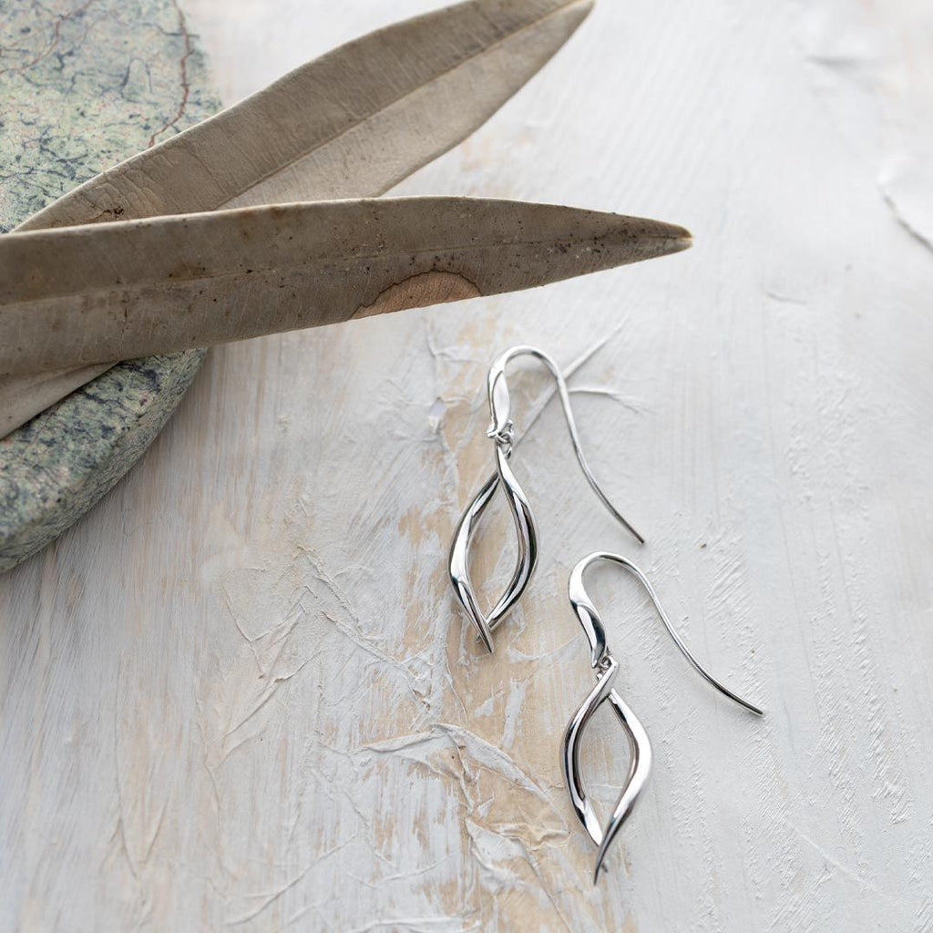 Kit Heath Entwine twine twist Drop Earrings
