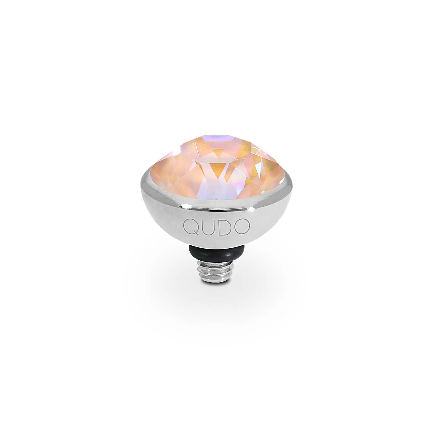 QUDO  Silver INTERCHANGEABLE TOPS STAINLESS STEEL