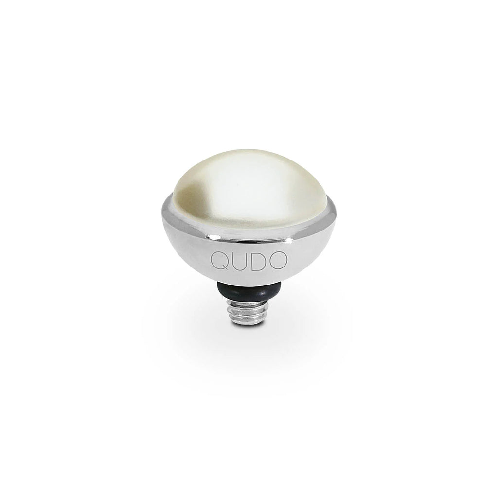 QUDO  Silver INTERCHANGEABLE TOPS STAINLESS STEEL