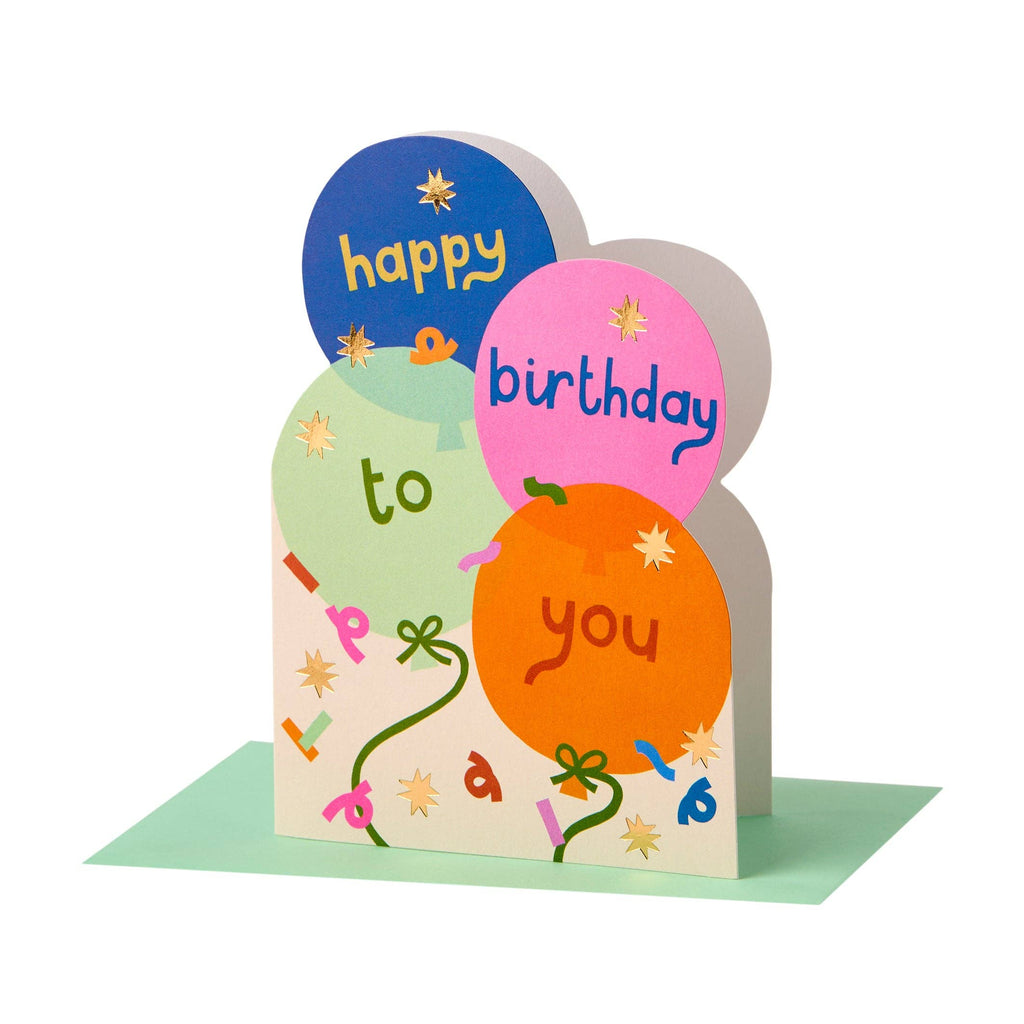 Happy Birthday to you Balloons (BRS41)