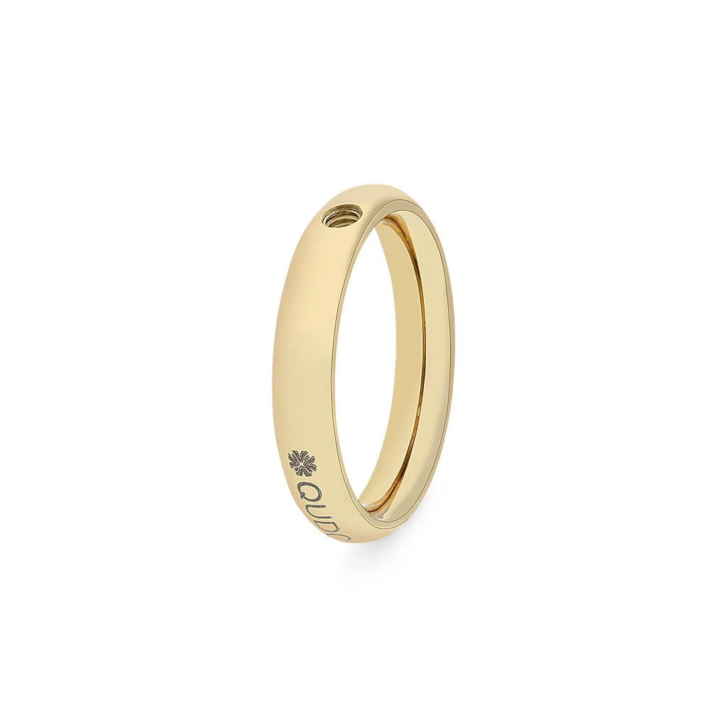 Qudo Silver Basic Ring Small