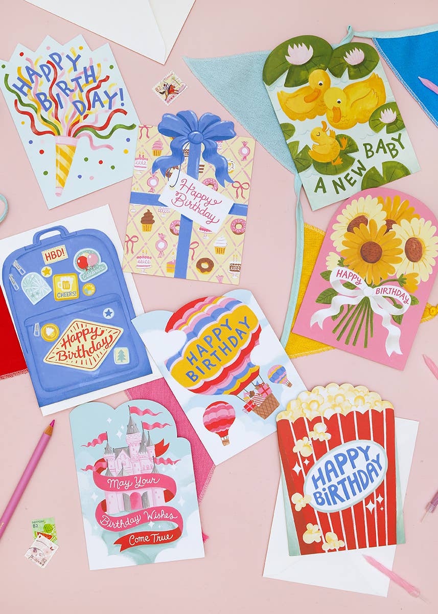 Party Popper | Greeting Card | Birthday Card For Men