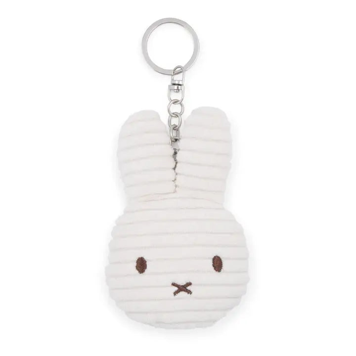 Bon Ton Toys Miffy Flat Keychain Corduroy Eco White 10cm