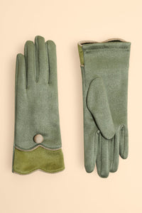 POWDER Pandora Faux Suede Gloves