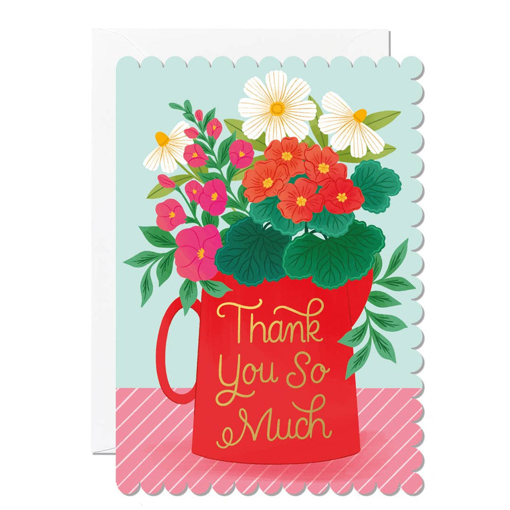 Thank You Card – Luxury Vase Design Greeting Card