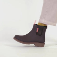 Load image into Gallery viewer, Bobbi Ankle Wellie — Merry People// Mocha

