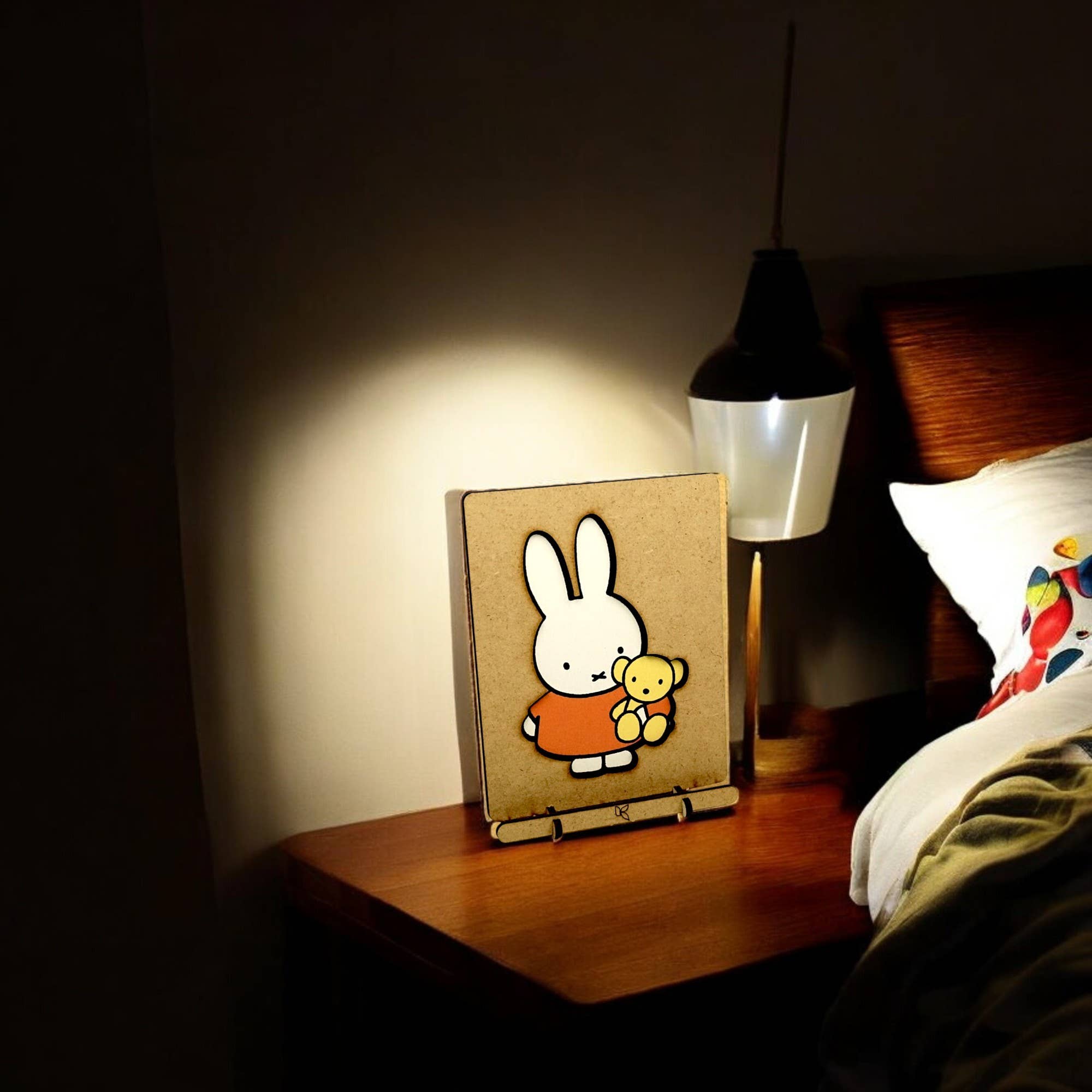 Miffy with Bear Pop-up Card