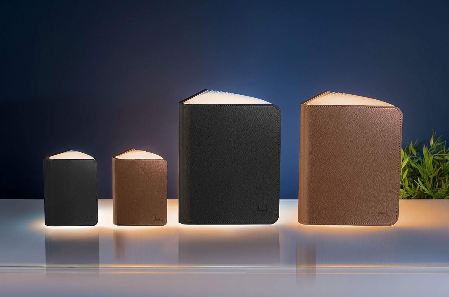 Smart LED Book Light (Leather)
