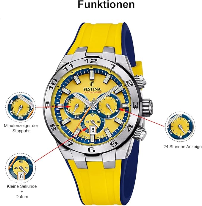 FESTINA CHRONO BIKE - RUBBER strap
