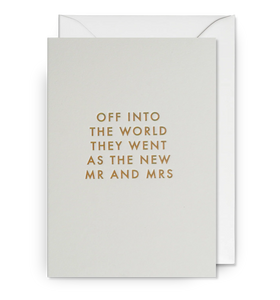 Lagom Design Wedding Card - VARIOUS