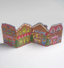 Load image into Gallery viewer, Lagom Design Concertina Card - [Christmas Tree / Birthday/baloons / Floral] | Fold-Out Greeting Card
