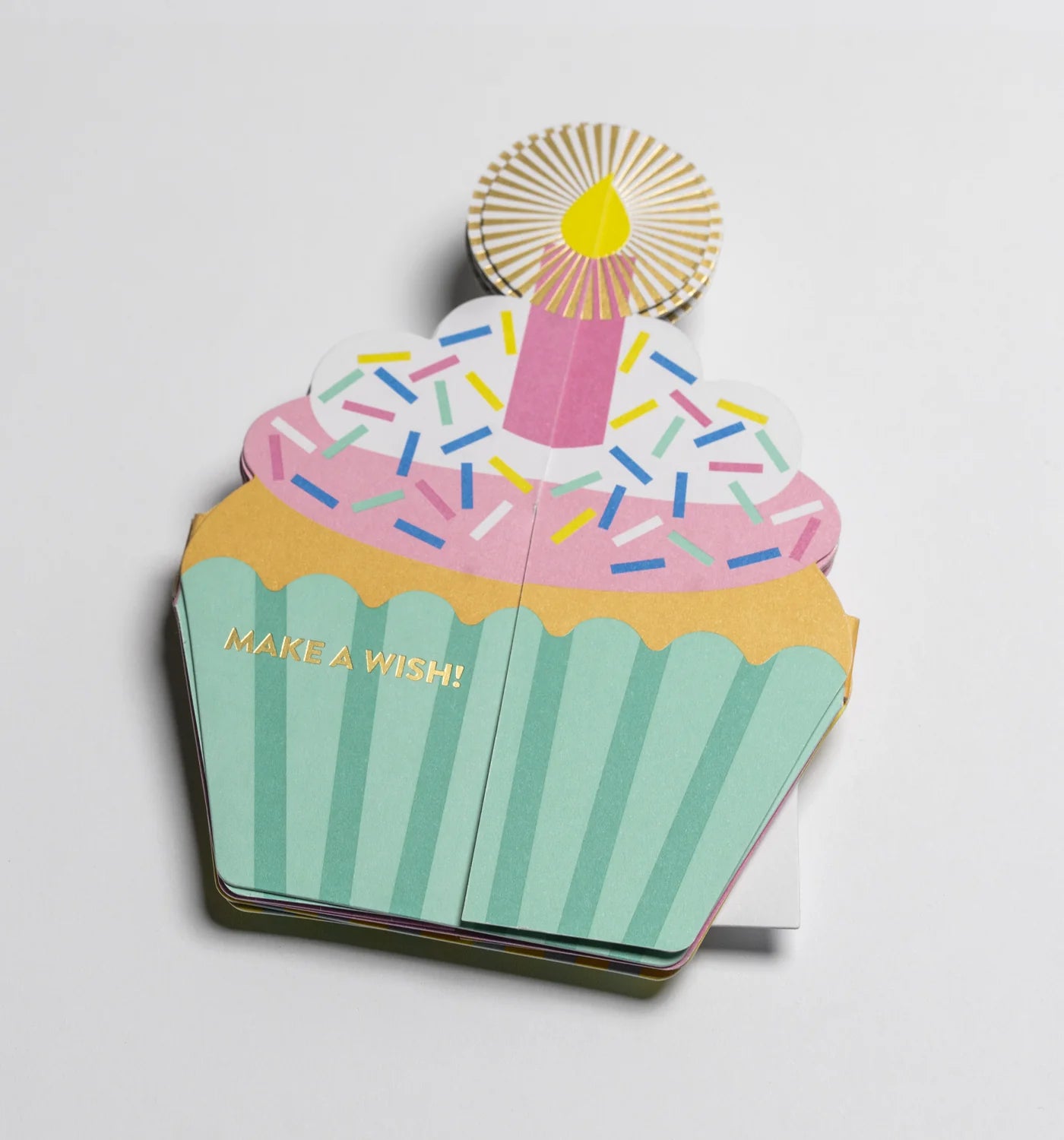 Lagom Design Concertina Card - birthday
