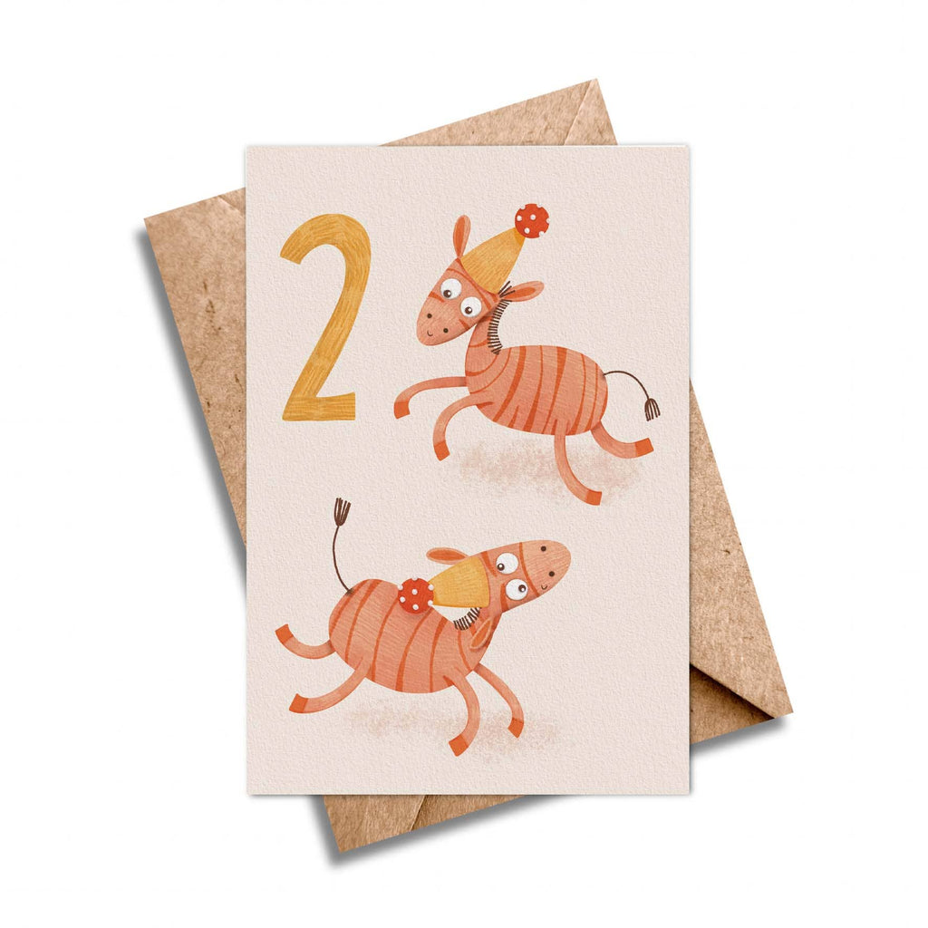 Donkey Duo Birthday - Kids 2nd Birthday