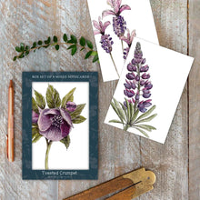 Load image into Gallery viewer, &quot;the Mulberry Collection&quot; Boxed Set of 8 Mixed Notecards
