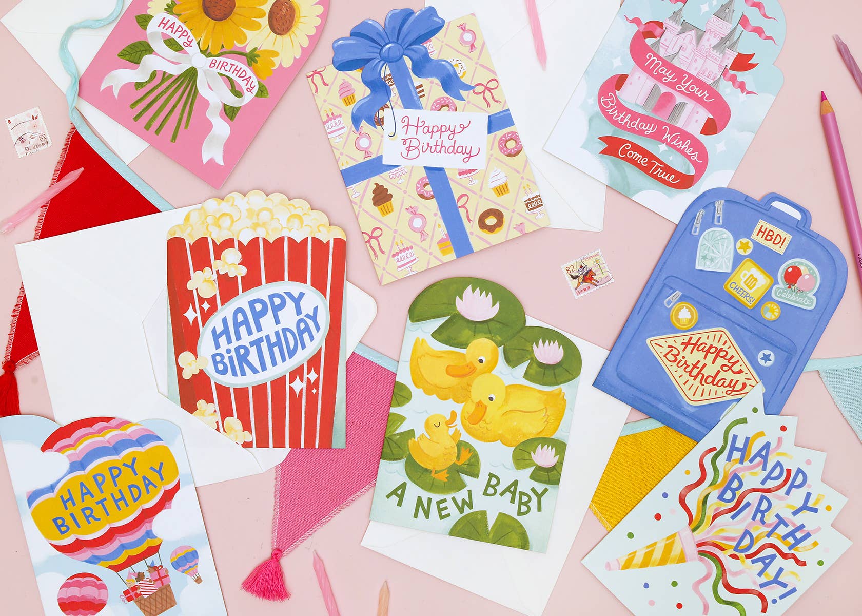 Air Balloon Birthday | Greeting Card | Birthday Card For Men