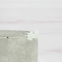 Load image into Gallery viewer, Glow in the dark 7 point star studs
