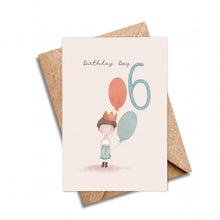Load image into Gallery viewer, Age 6 Birthday Boy - Boy 6th Birthday.
