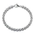 Stainless Steel Byzantine Bracelet - LAB-247