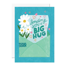 Load image into Gallery viewer, Thinking of You Card – Big Hug Sympathy Greeting
