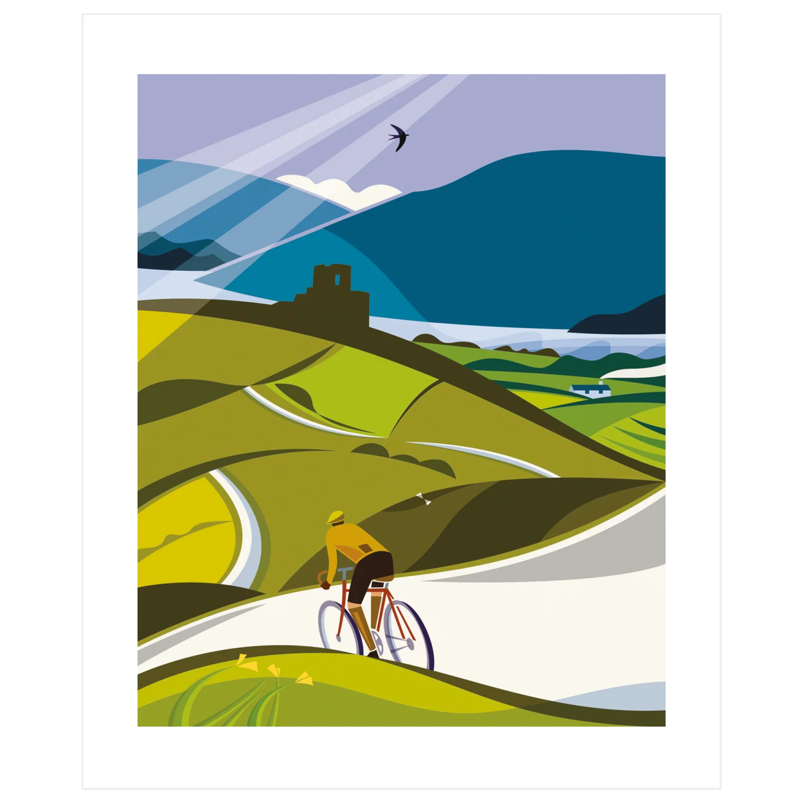 Lost Lanes Wales Greeting Card