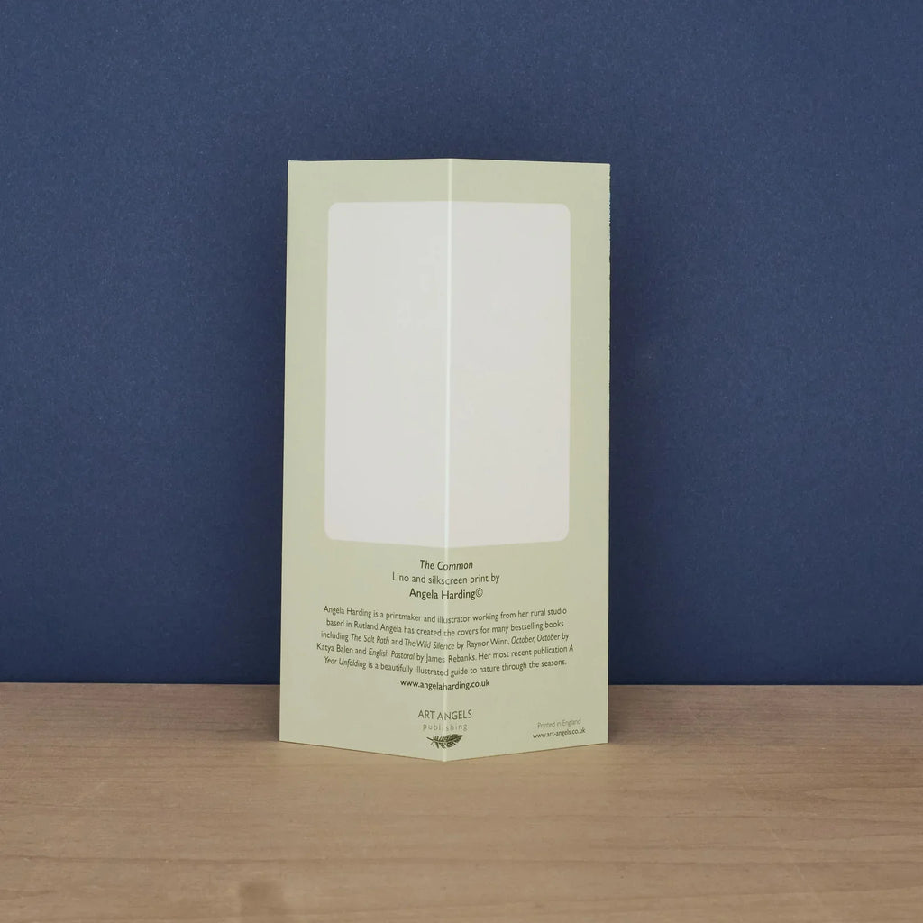 The Common die-cut card by Angela Harding, front cover