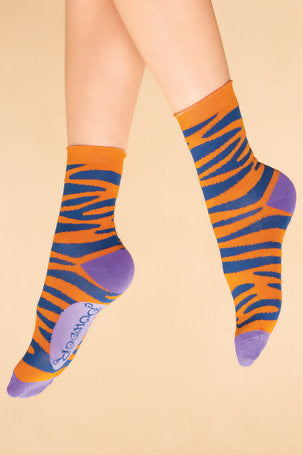 Powder Bamboo Mix Ladies Ankle Socks