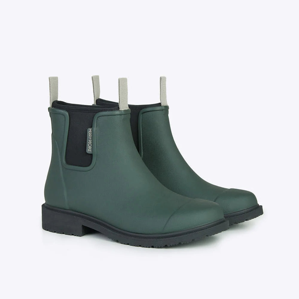 Bobbi Wellington Ankle Boot // Forest GREEN