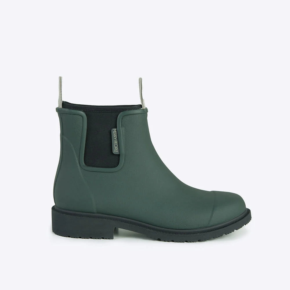 Bobbi Wellington Ankle Boot // Forest GREEN
