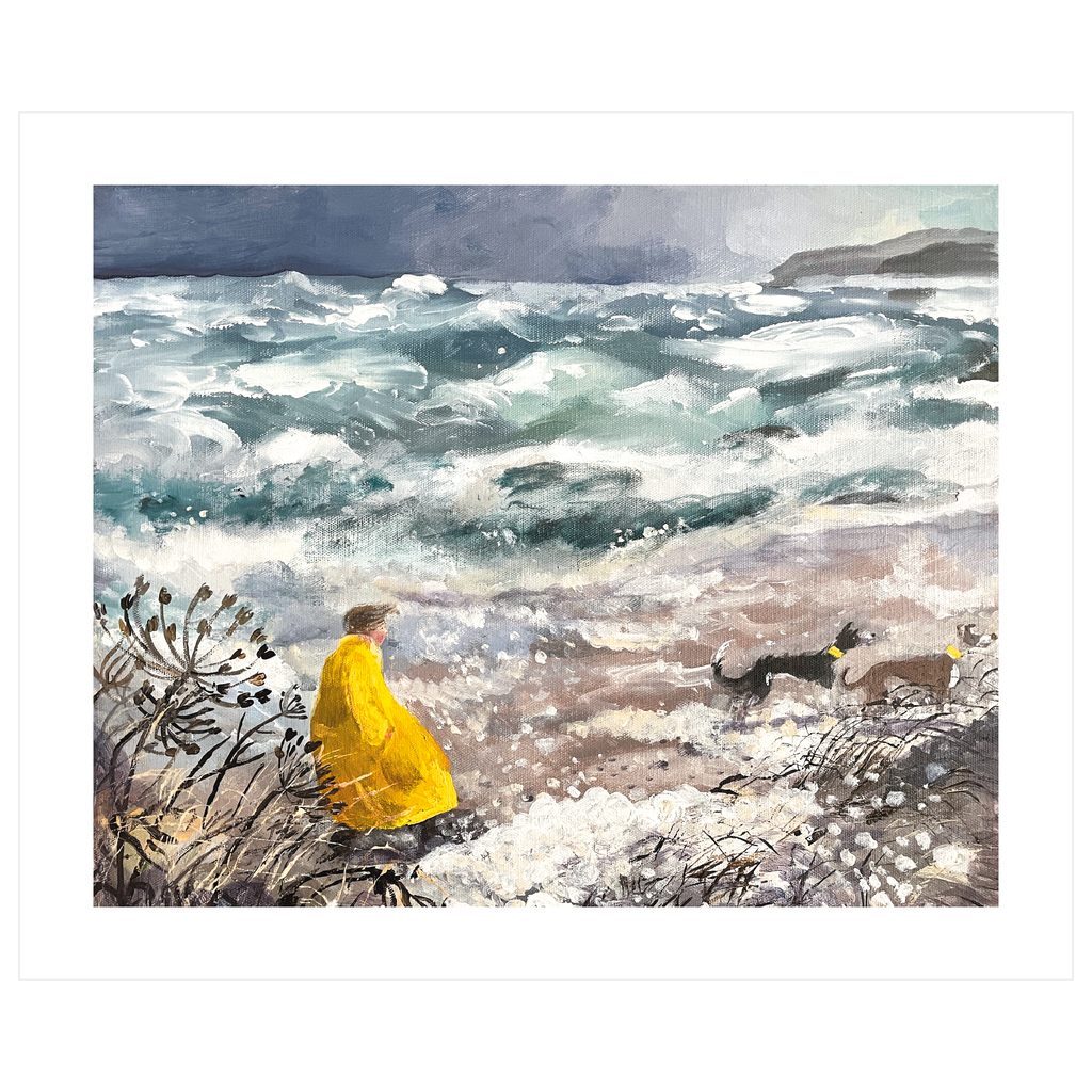 Sea Foam greeting card by Brita Granström, view 2