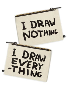 PENCIL CASE - I DRAW EVERYTHING BY DAVID SHRIGLEY