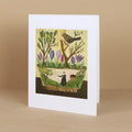 Spring Garden Bowl Greeting Card