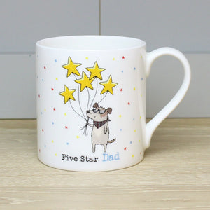FIVE STAR DAD MUG