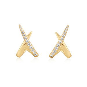 Kiss Polished Pave Studs
