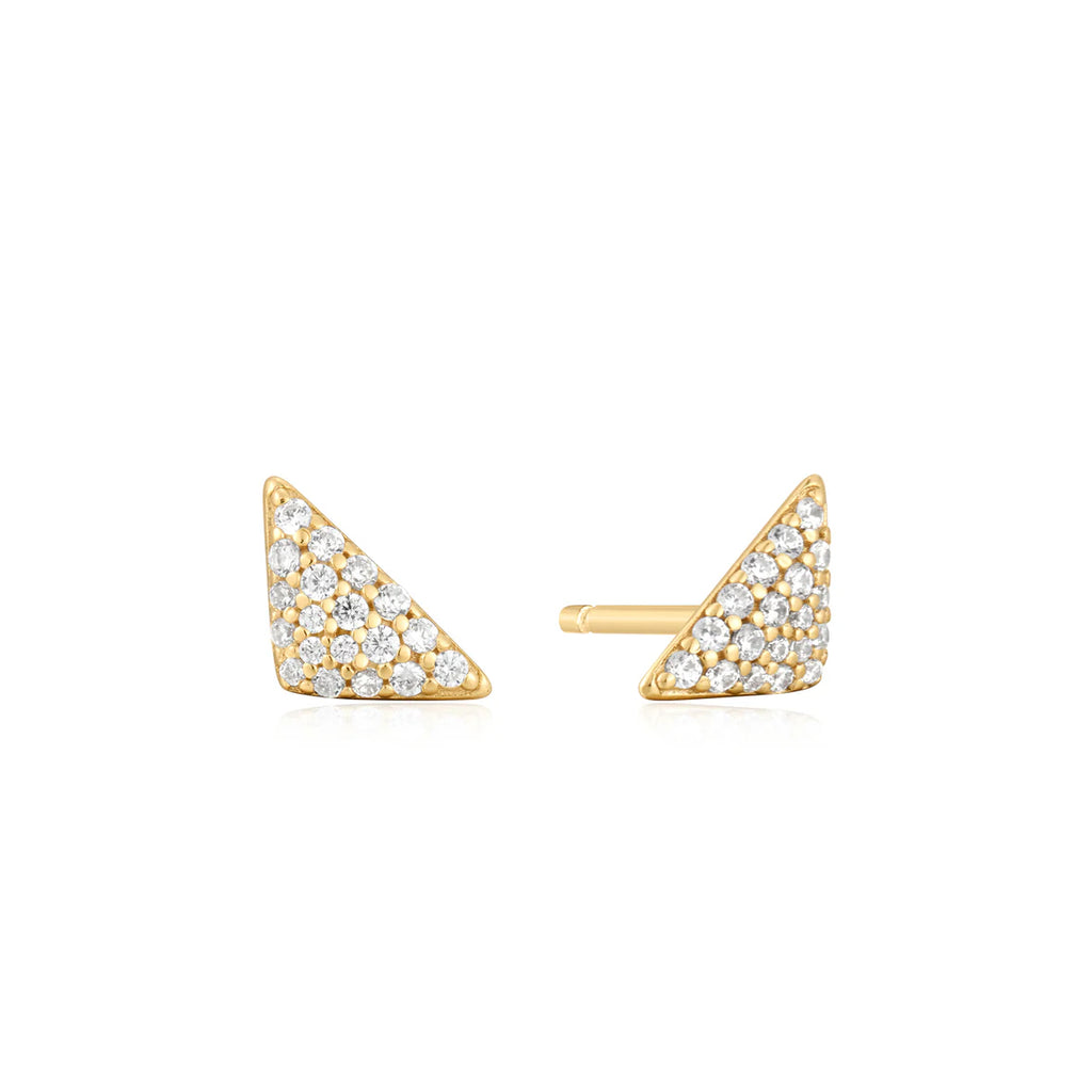 Triangular pave' studs