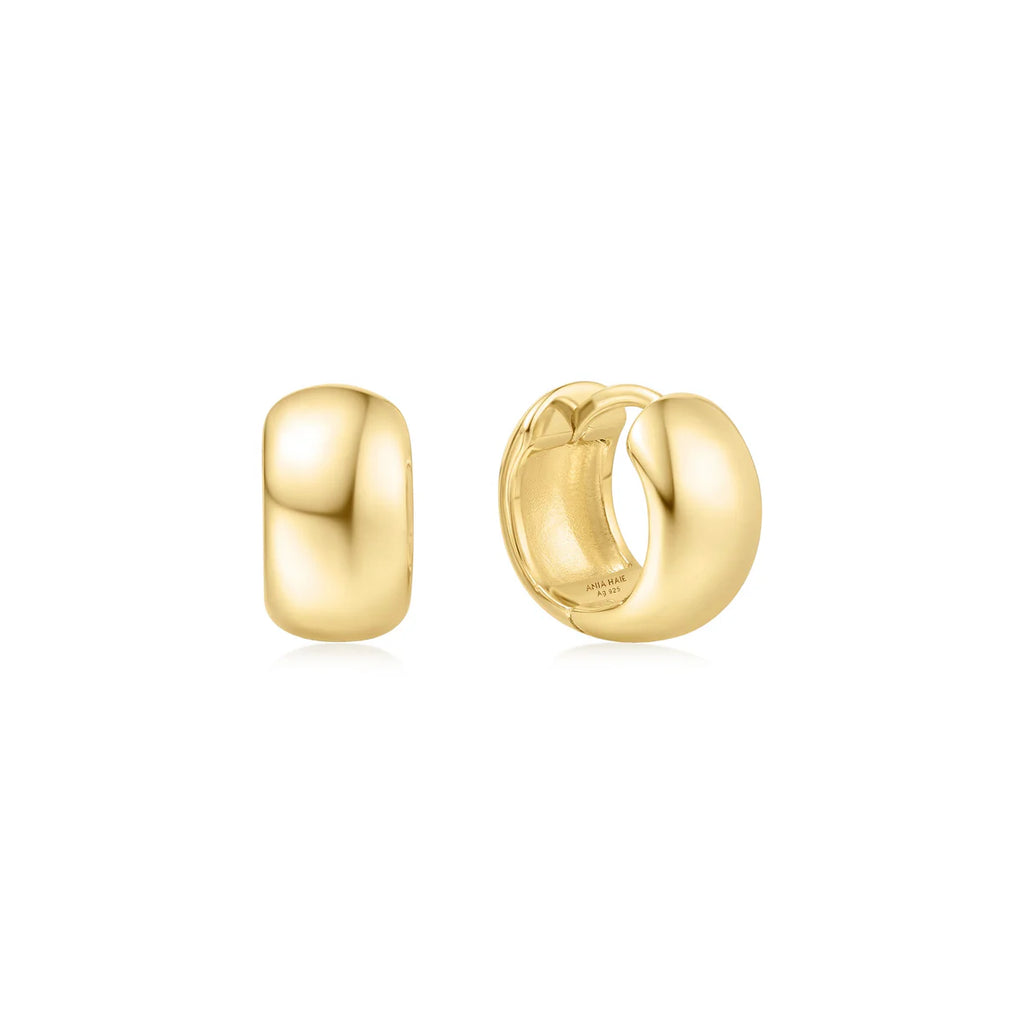 Chubby small huggie hoop Earrings